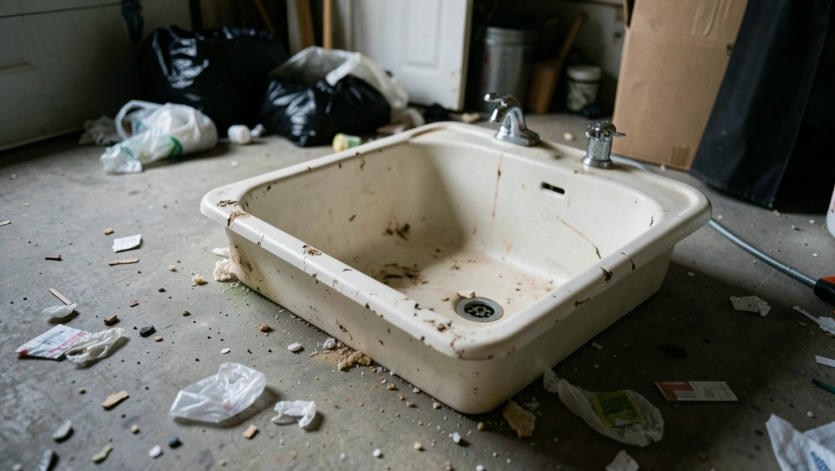 gdzie wyrzucić umywalkę