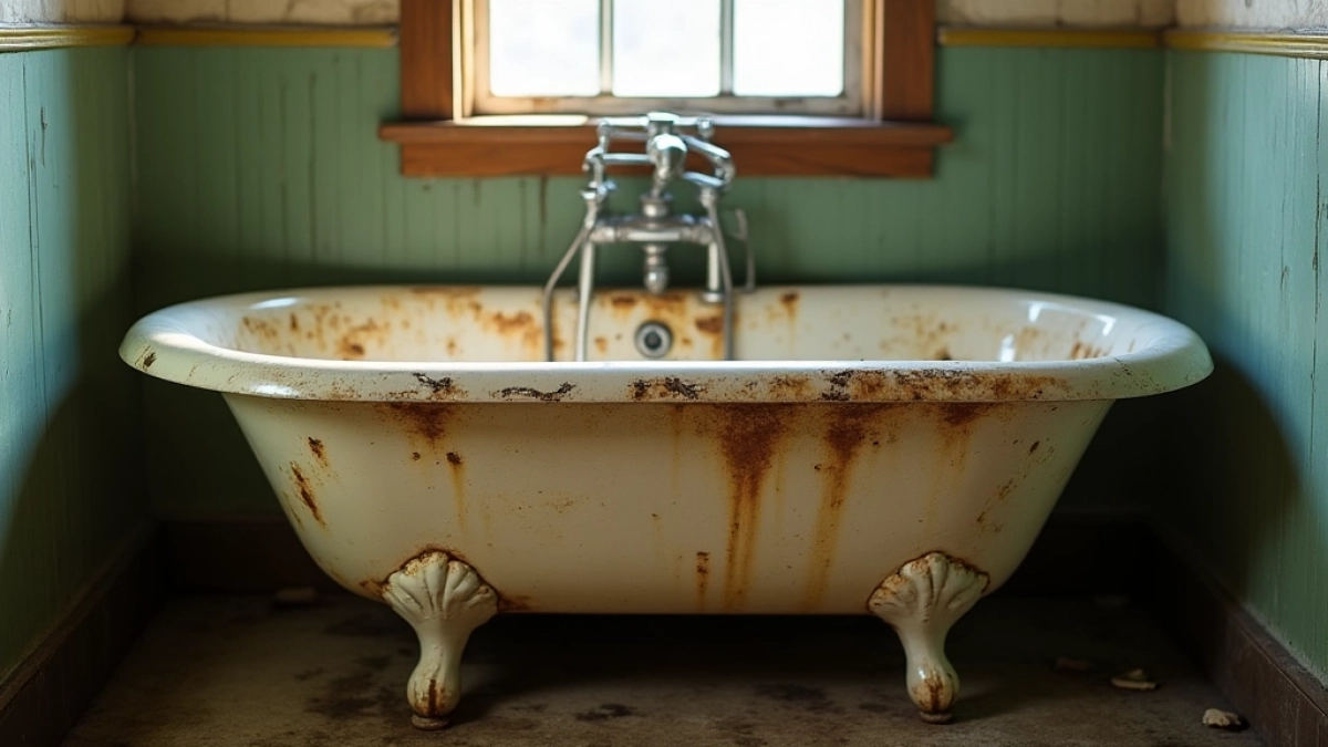 jak odnowić żeliwną wannę