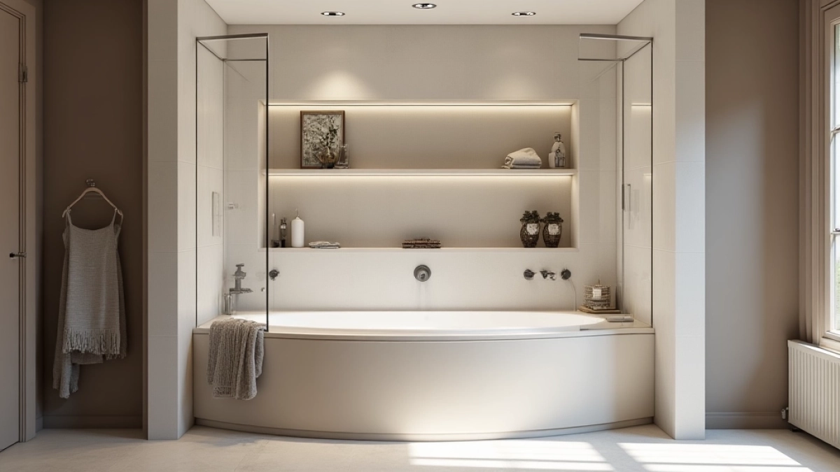 Jak zabudować wannę półokrągłą