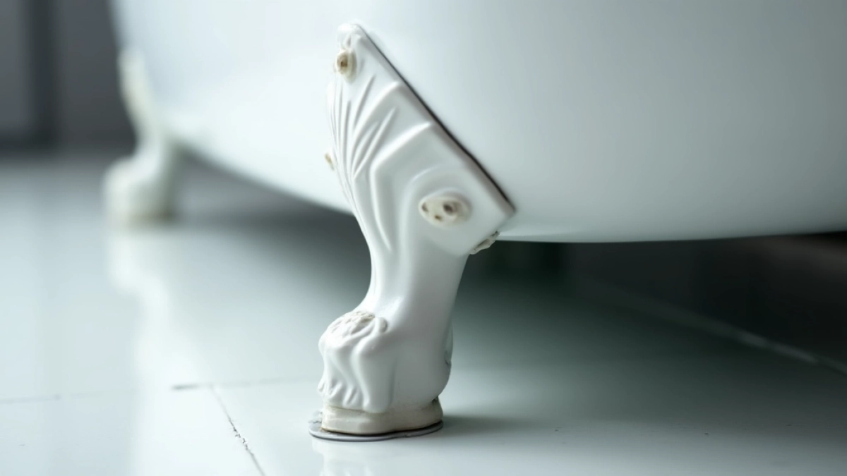 Jak zamontować nóżki do wanny akrylowej