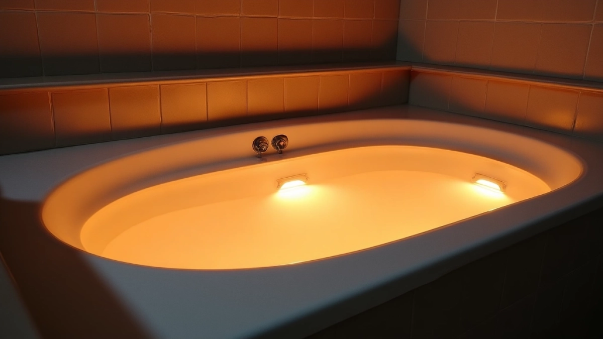 Jak zrobić oświetlenie LED pod wanną