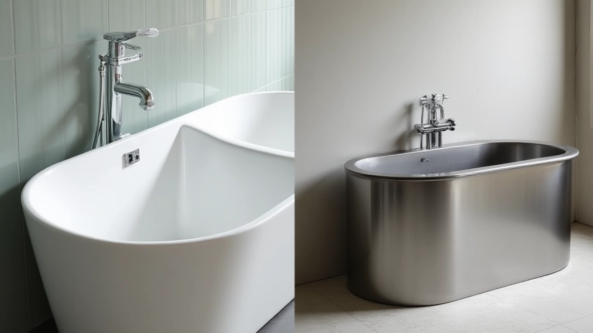 Jaka wanna akrylowa czy stalowa