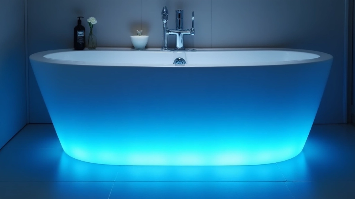 Podświetlenie wanny jak wykonać