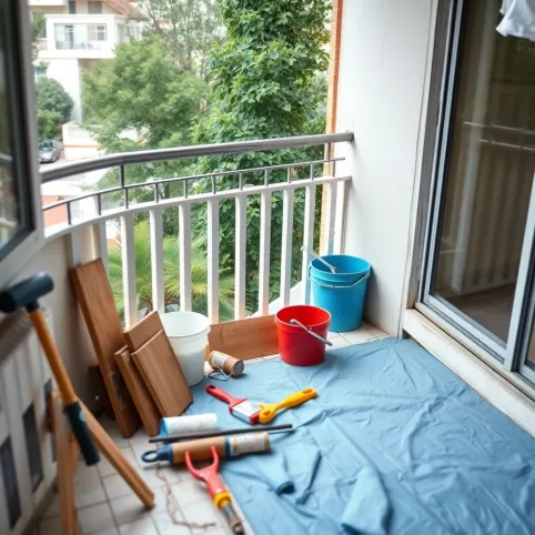 Ile trwa remont balkonu
