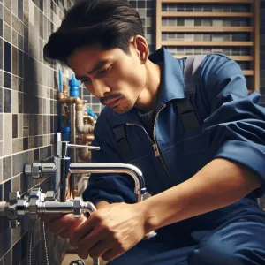 instalacja armatury łazienkowej