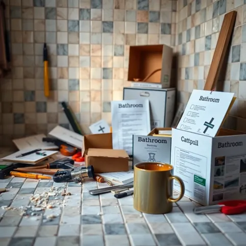 Jak przetrwać remont łazienki
