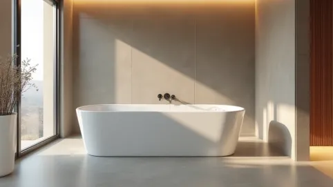 Jak urządzić łazienkę z wanną