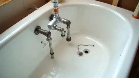 Jak wymienić przelew w wannie