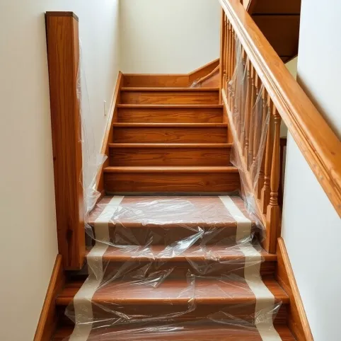 Jak zabezpieczyć schody drewniane przed remontem