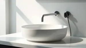 Jaka wysokość baterii do umywalki nablatowej