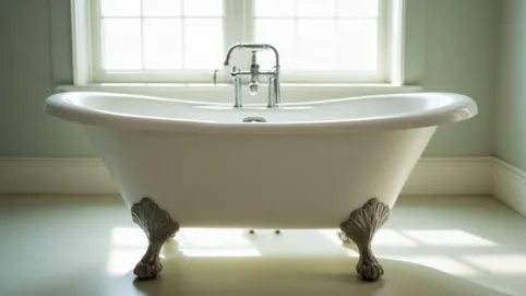 Jaka wysokość wanny z nóżkami