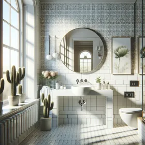 łazienka z oknem - jak ją urządzić