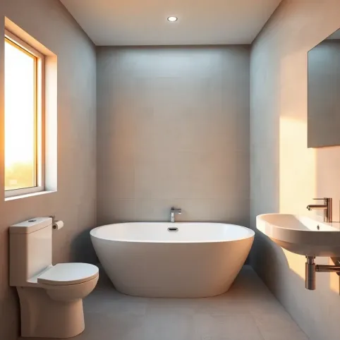 Mała łazienka 3m2 z wanną