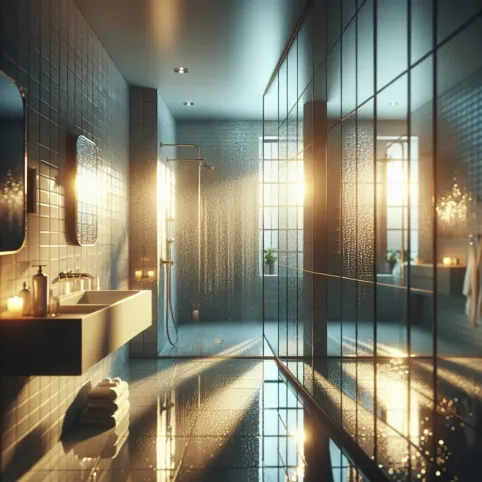 podświetlenie lustra w łazience