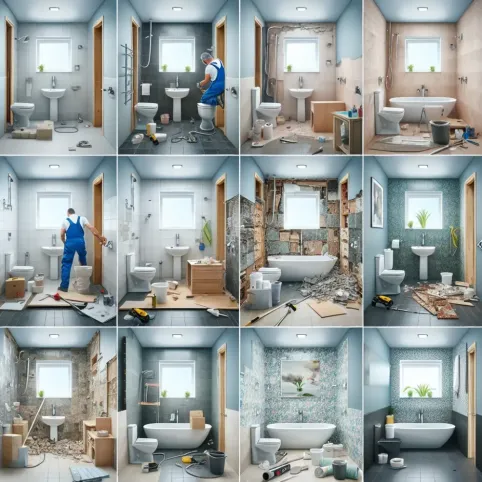 remont łazienki krok po kroku